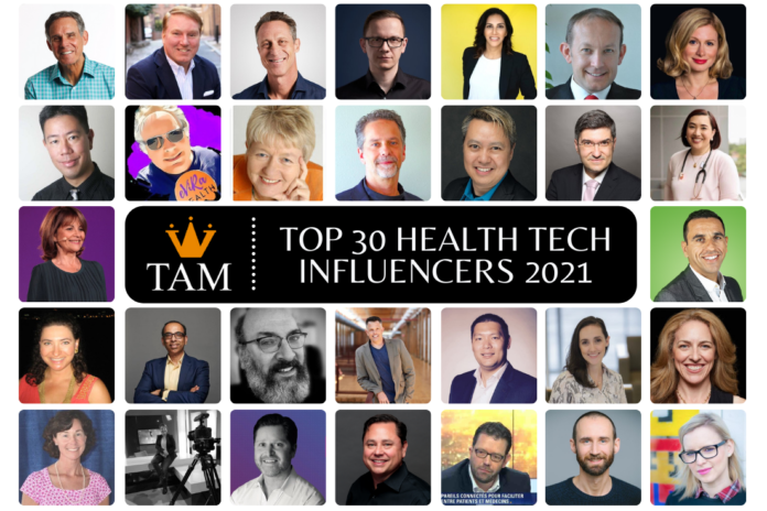 Top 30 Health Tech Influencers 2021